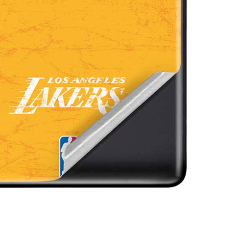 NBA Los Angeles Lakers Distressed Google Pixel 6 Skin